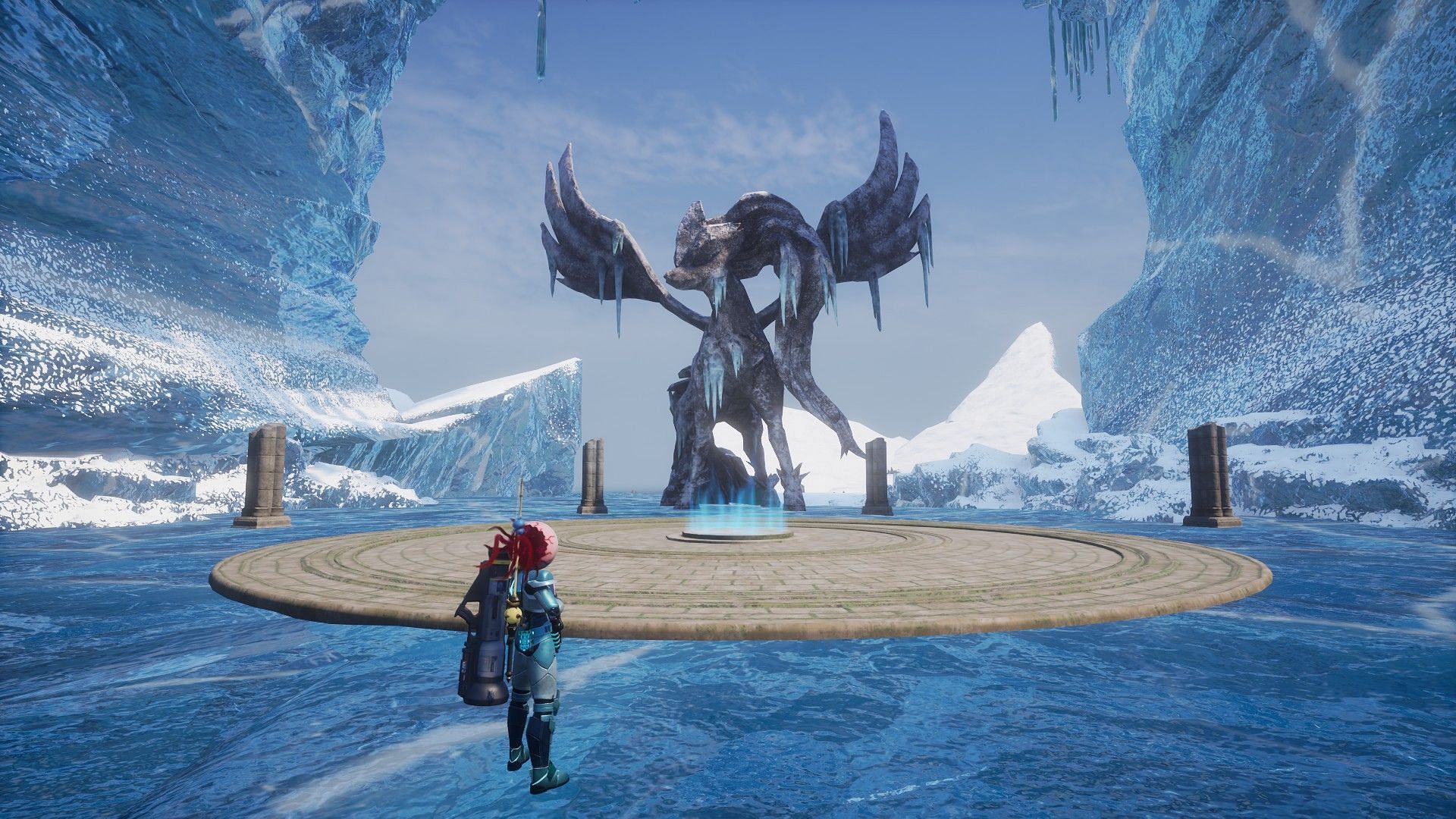 Dungeon entrance for Neptilius boss fight (Image via Pocketpair)